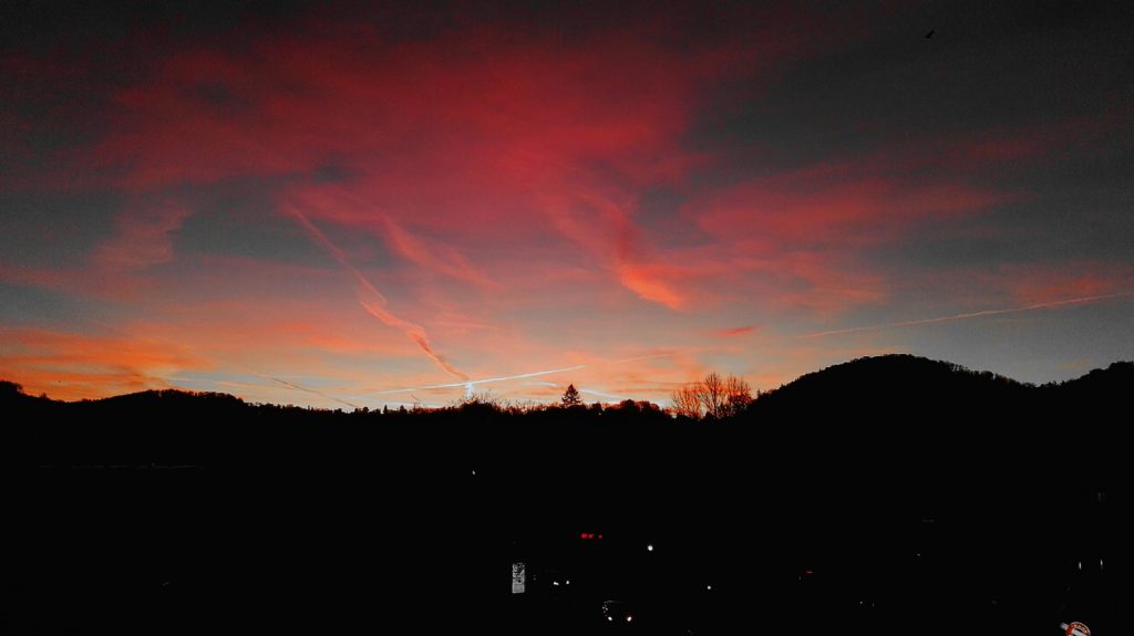 Red Sky over Graz